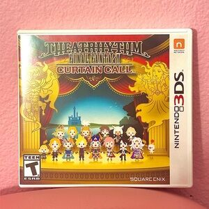 Theatrhythm Final Fantasy: Curtain Call - Nintendo 3DS - Game & Case